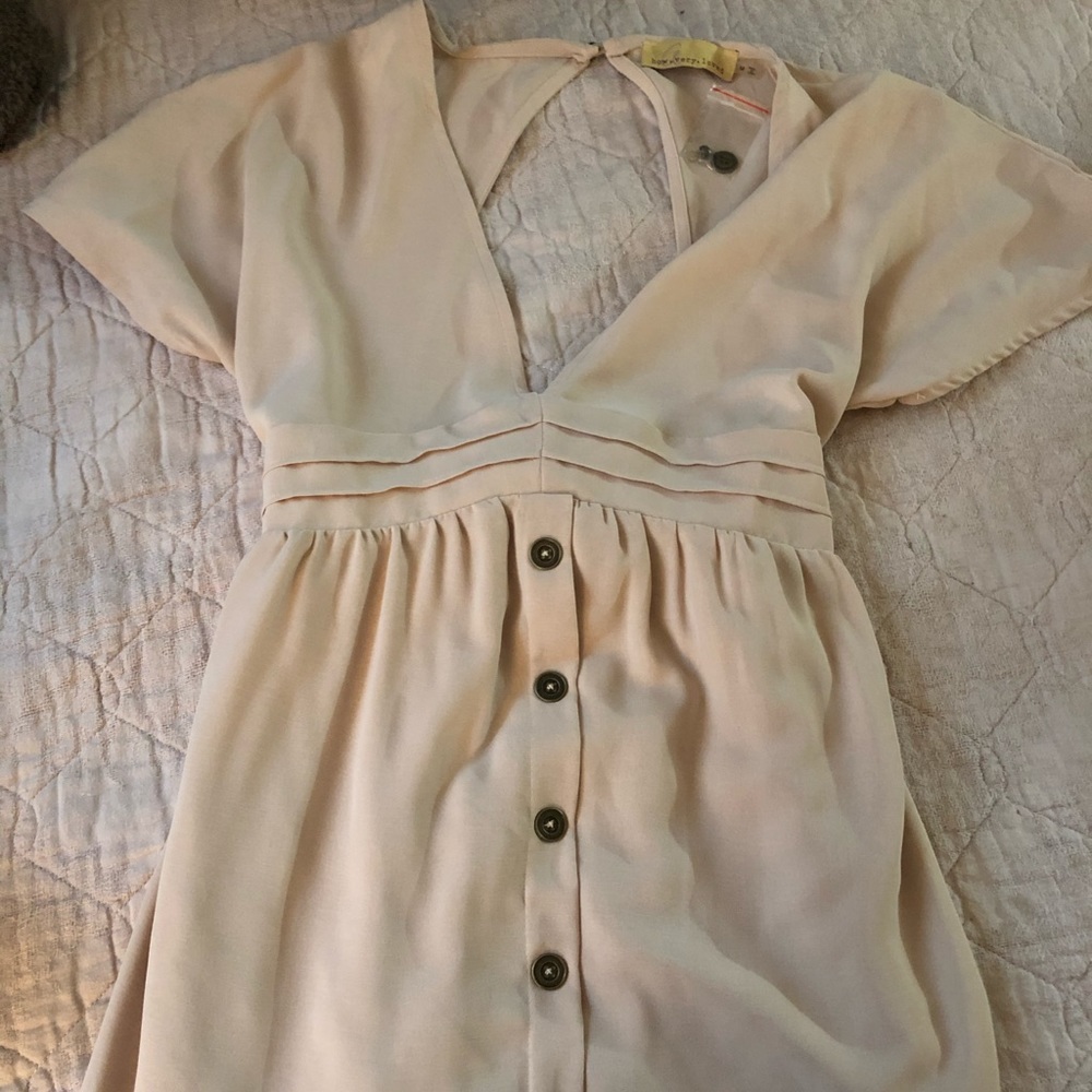 Cream dress